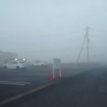今朝の伊勢崎市は、濃霧、朝霧、煙霧、雲霧、朝霞、迷霧でした。