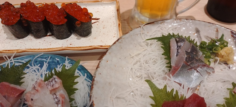 2023年ラストの外食へがってん寿司伊勢崎店。