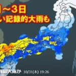 11月にしては珍しい大雨にポスティングできるか否かを判断したいところです。