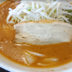 味噌ラーメン税込み1,100円。確実に物価は上がっていますね。